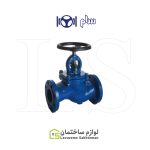 شیر سوپاپی سام GG25 PN-16 چدنی 120 درجه